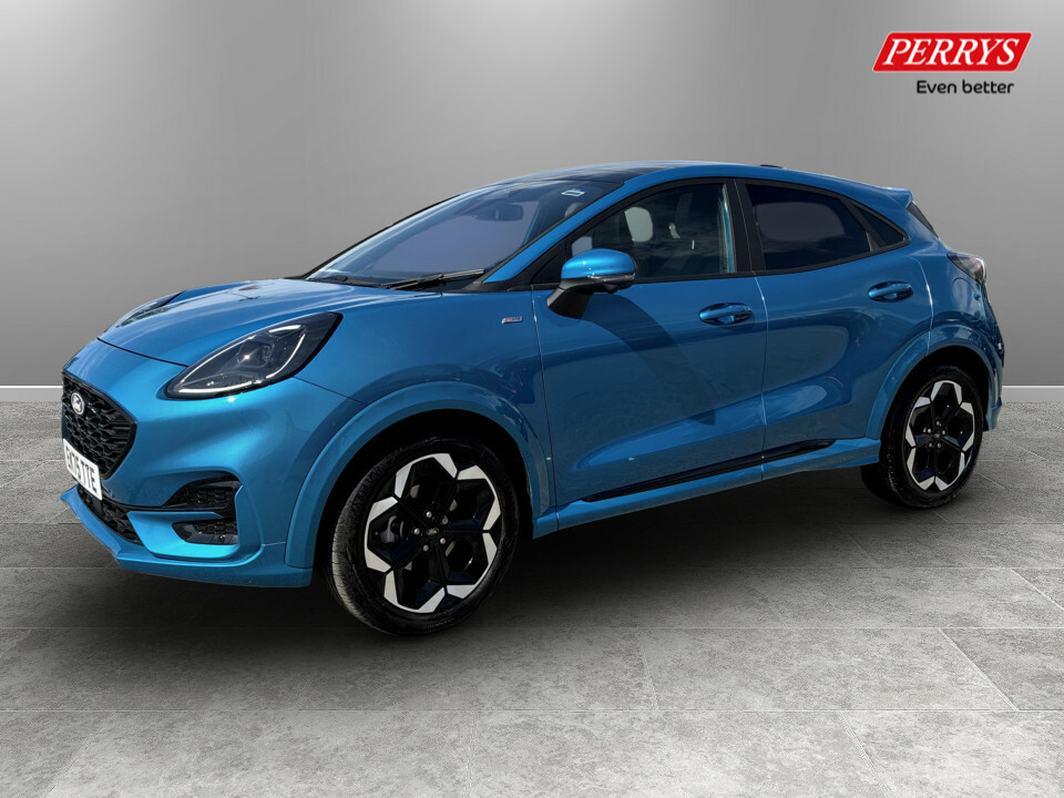 Ford Puma 1.0 Ecoboost Hybrid Mhev St-line X Blue #3
