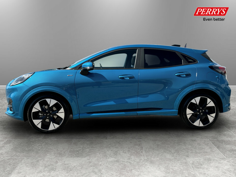 Ford Puma 1.0 Ecoboost Hybrid Mhev St-line X Blue #4