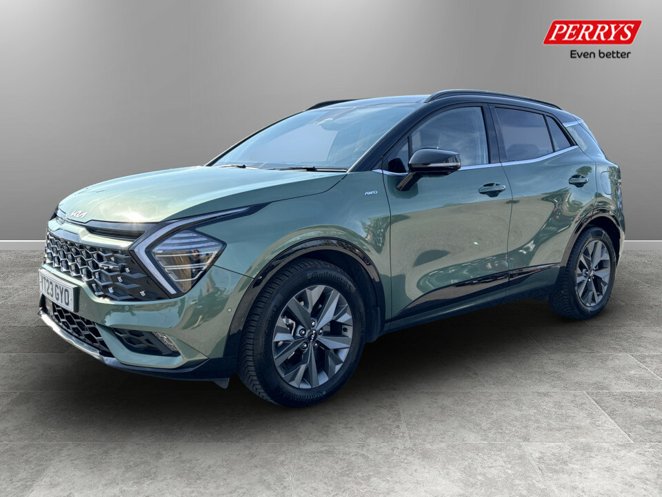 Kia Sportage 1.6T Gdi Hev Gt-line S Awd Green #3