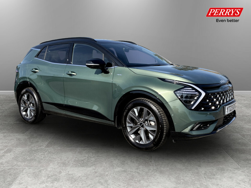 Kia Sportage 1.6T Gdi Hev Gt-line S Awd Green