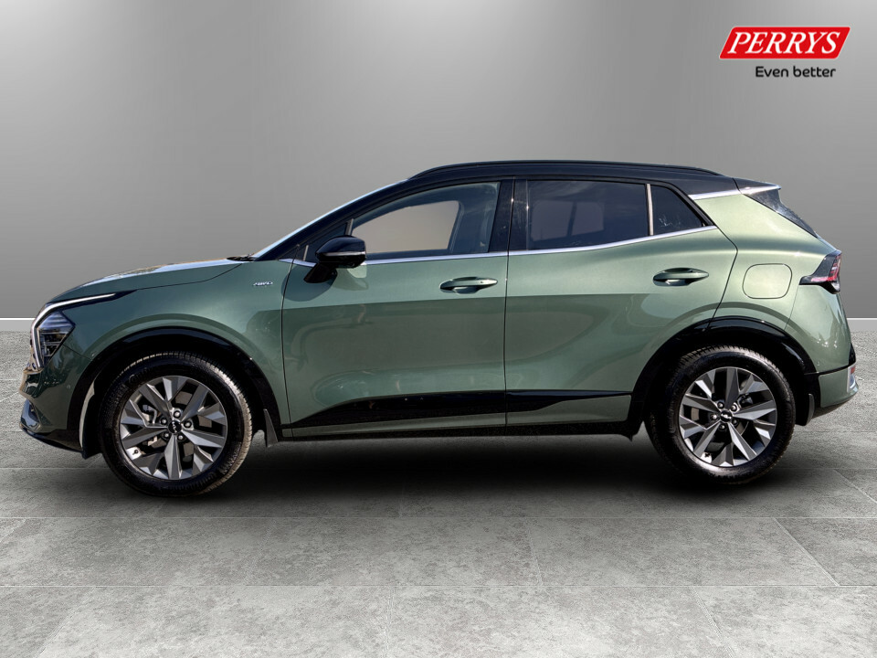 Kia Sportage 1.6T Gdi Hev Gt-line S Awd Green #4