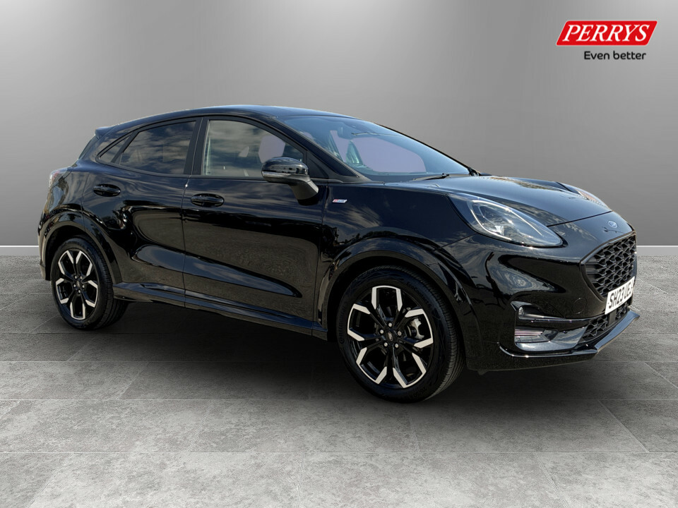 Ford Puma 1.0 Ecoboost Hybrid Mhev St-line X Black