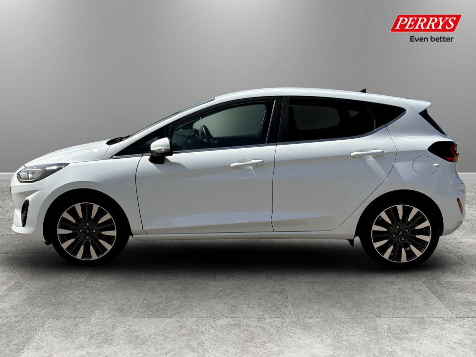 Ford Fiesta 1.0 Ecoboost Hbd Mhev 125 Titanium X White #4