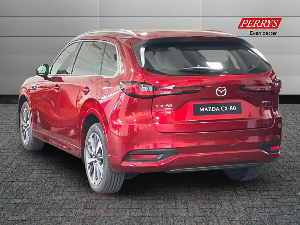 Mazda CX-80 2.5 Phev Takumi Plus Awd Convdappan Red #2