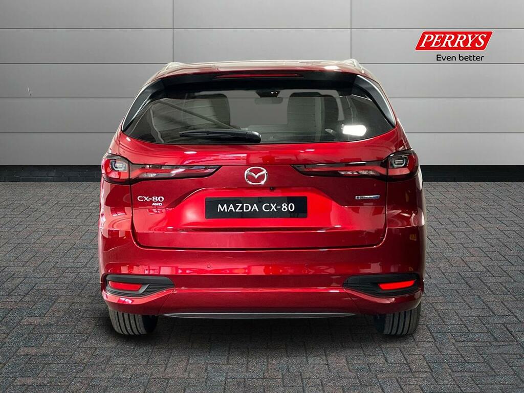 Mazda CX-80 2.5 Phev Takumi Plus Awd Convdappan Red #5