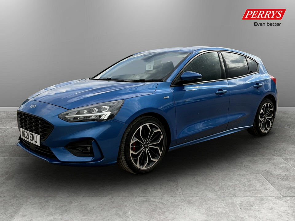 Ford Focus 1.0 Ecoboost 125 St-line X Edition ME21EMJ Blue #3