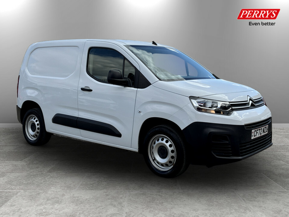 Citroen Berlingo 1.5 Bluehdi 1000Kg Enterprise Ed 100Ps 6 Speed Ss CF72MZU White