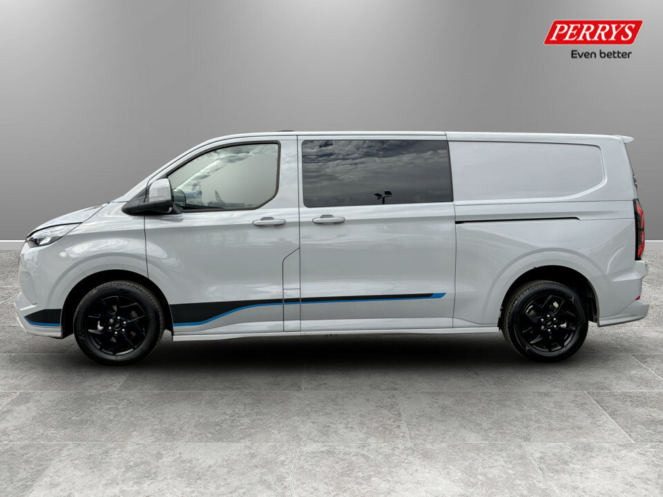 Ford Transit Custom 2.5 Phev 232Ps H1 Double Cab Van Sport WN26FCA Grey #4