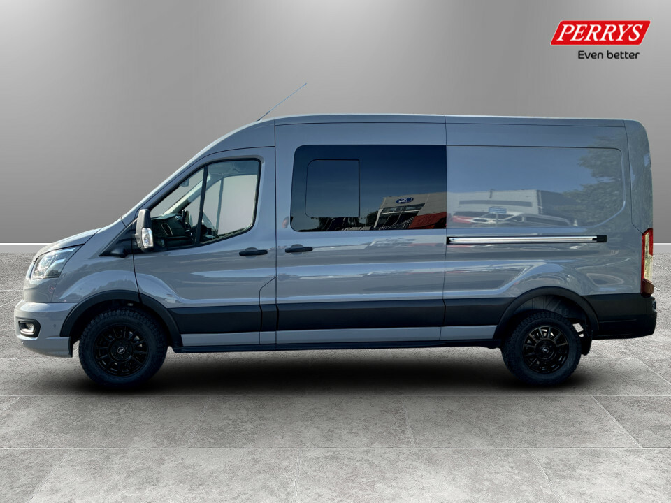 Ford Transit Custom 2.0 Ecoblue 165Ps H2 Limited Van Nav HV74OML Grey #4
