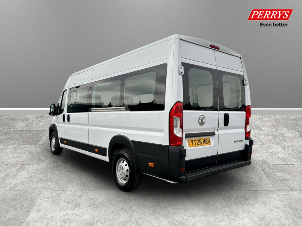 Vauxhall Movano 2.2 Turbo D 165Ps H2 Window Van Prime White #5