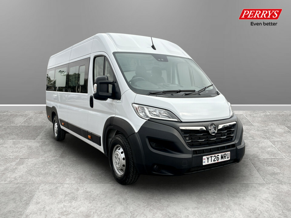 Vauxhall Movano 2.2 Turbo D 165Ps H2 Window Van Prime White