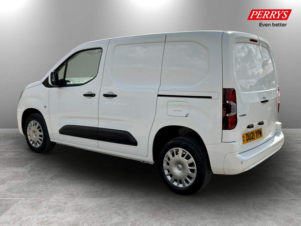 Vauxhall Combo 2300 1.5 Turbo D 100Ps H1 Sportive Van White #5