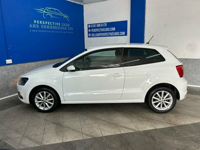Volkswagen Polo 1.2 Tsi Bluemotion Tech Match Hatchback SH16JZA White #6