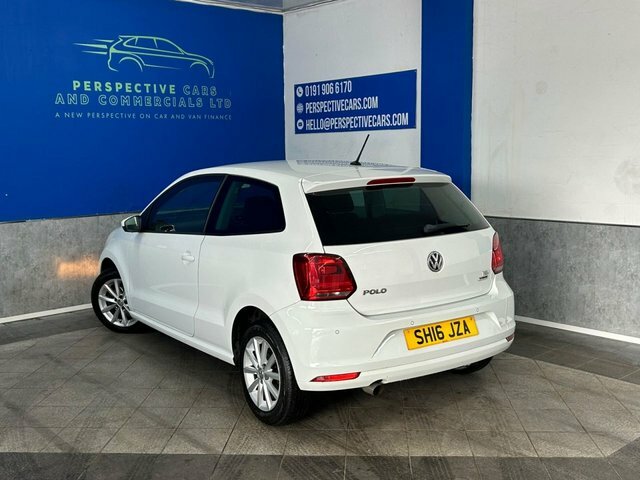 Volkswagen Polo 1.2 Tsi Bluemotion Tech Match Hatchback SH16JZA White #5