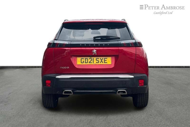 Peugeot 2008 1.2 Puretech 130 Allure Eat8 - 2021 21 GD21SXE Red #4