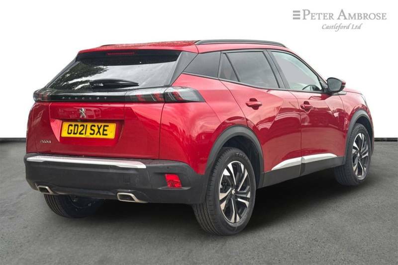 Peugeot 2008 1.2 Puretech 130 Allure Eat8 - 2021 21 GD21SXE Red #3