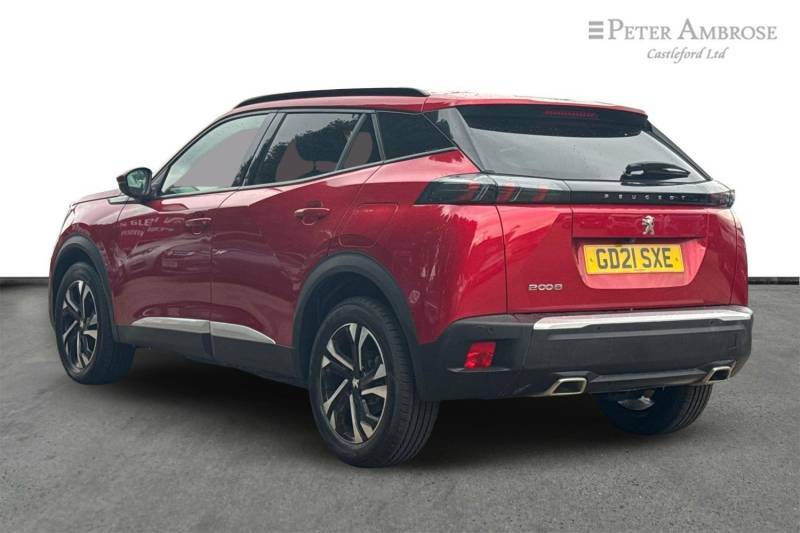 Peugeot 2008 1.2 Puretech 130 Allure Eat8 - 2021 21 GD21SXE Red #5