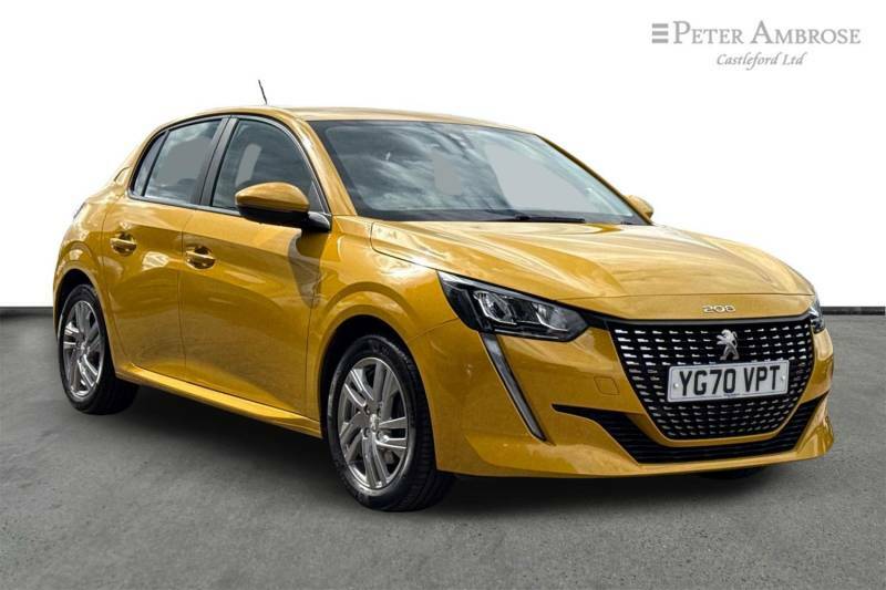 Peugeot 208 1.2 Puretech 100 Active Eat8 Yellow