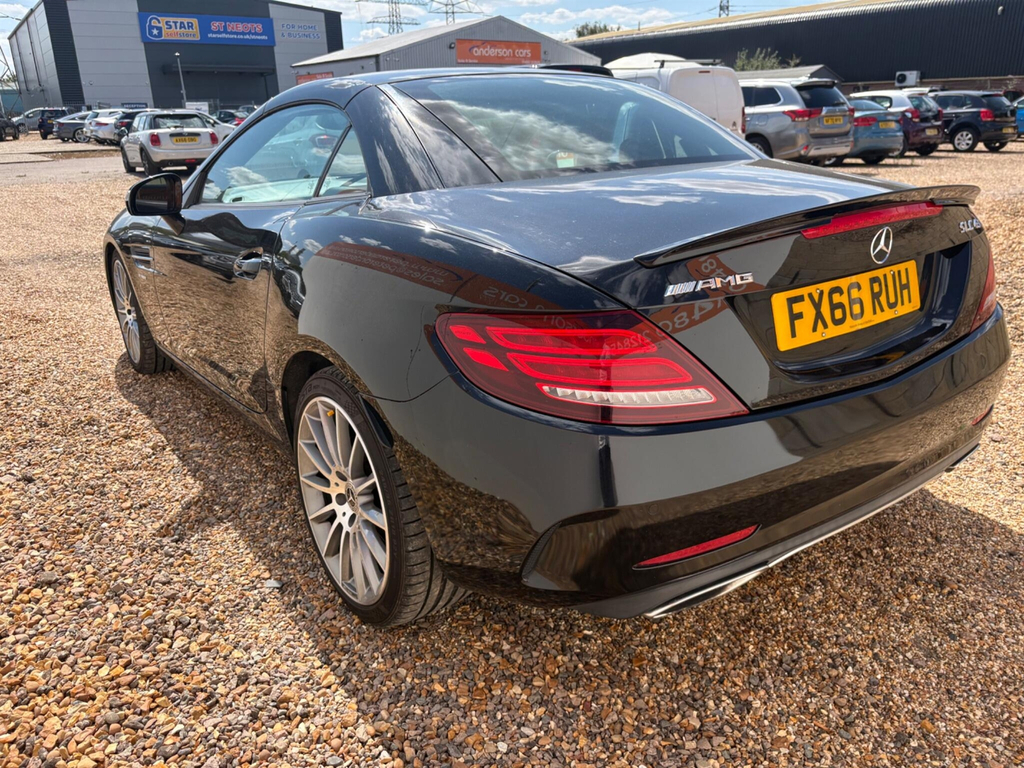 Mercedes-Benz SLC 2.0 Amg Line G-tronic Euro 6 Ss Black #5