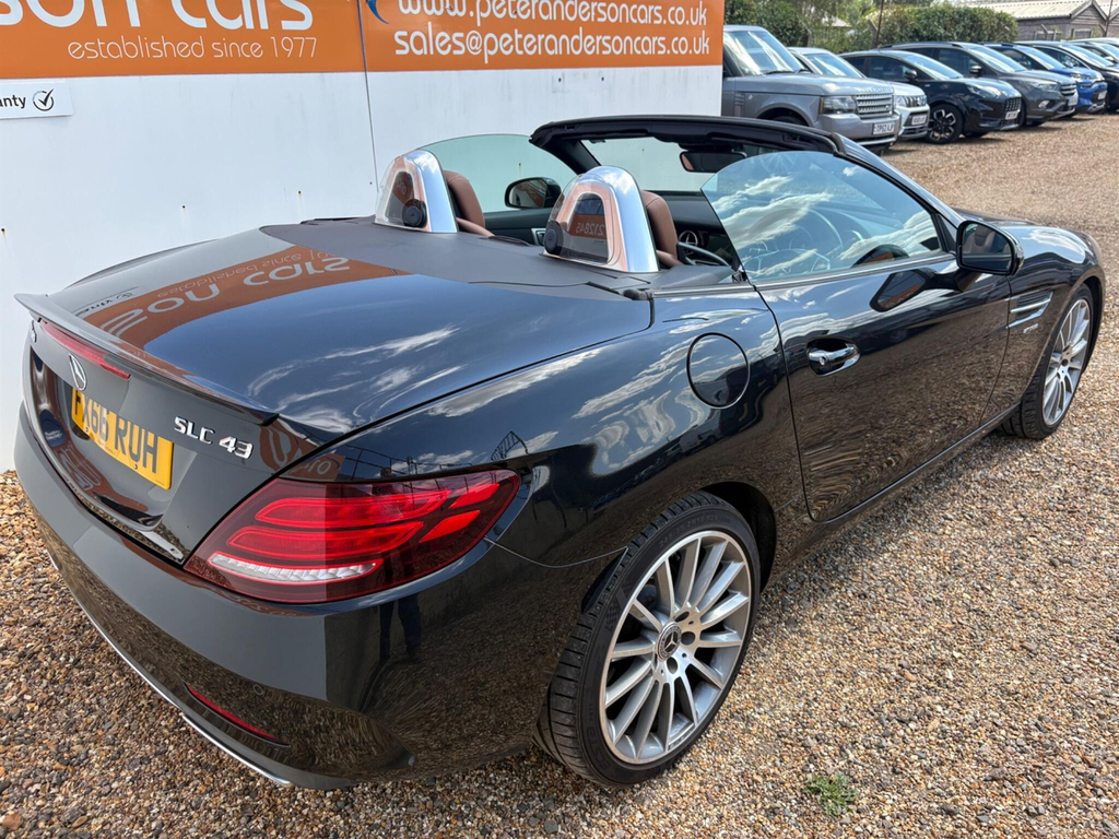 Mercedes-Benz SLC Slc 250 D Amg Line Black #8