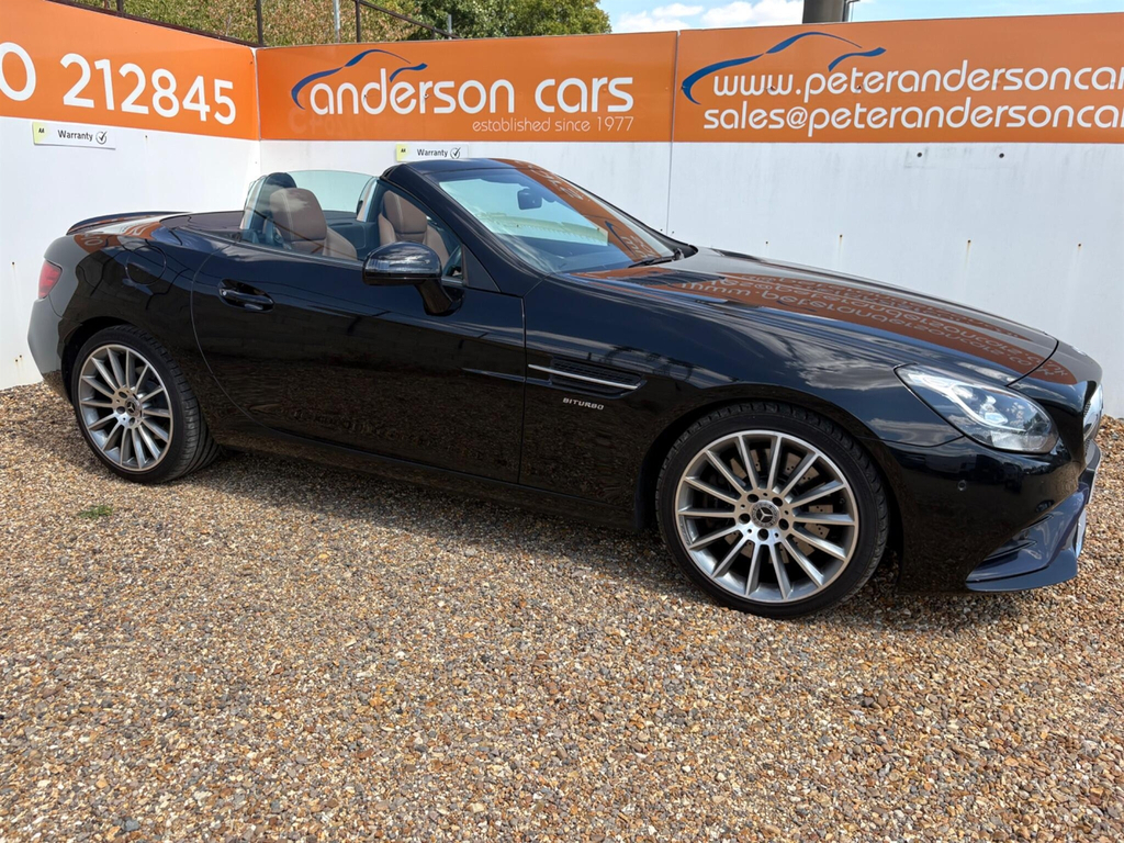 Mercedes-Benz SLC 2.0 Amg Line G-tronic Euro 6 Ss Black