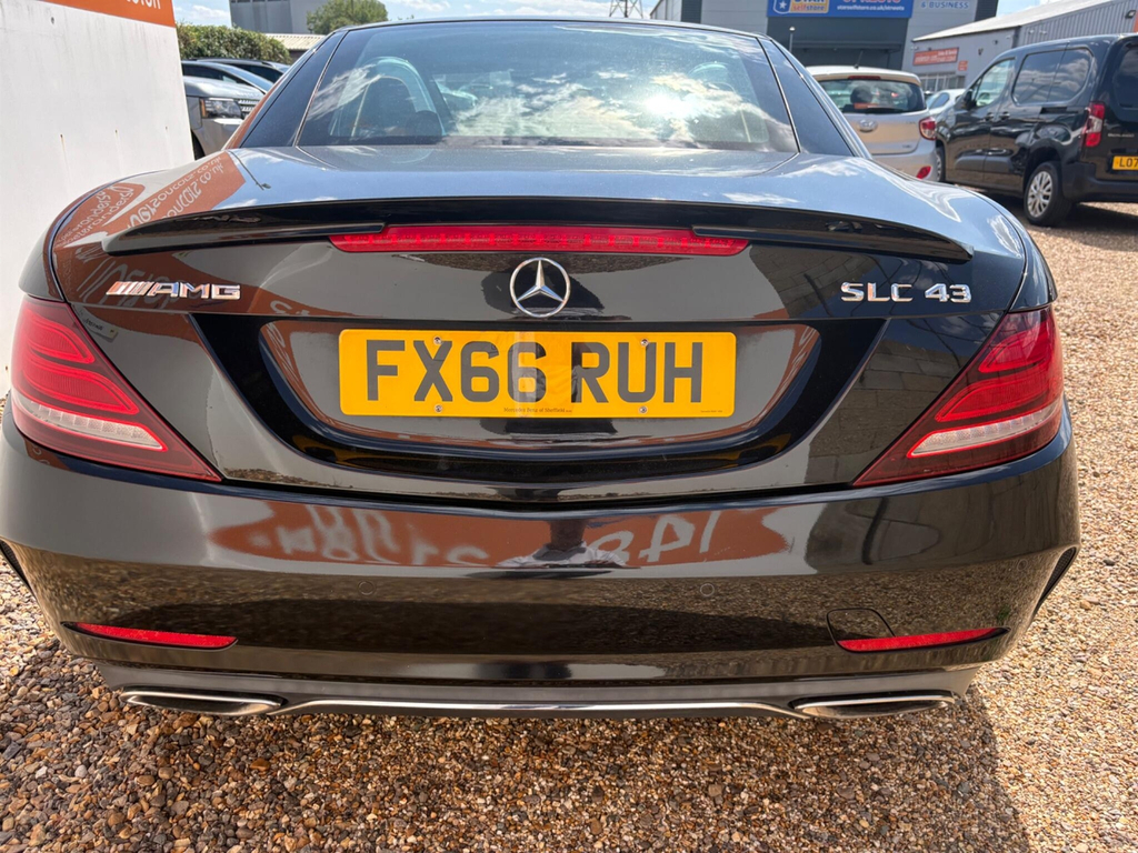 Mercedes-Benz SLC 2.0 Amg Line G-tronic Euro 6 Ss Black #6