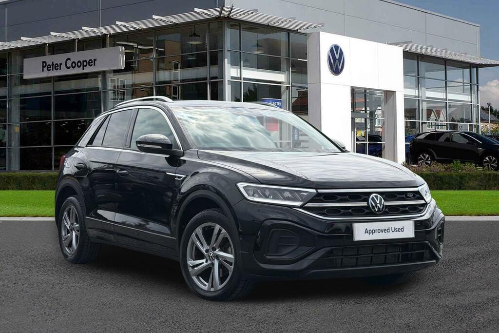 Volkswagen T-Roc 1.5 Tsi R-line DG23KNW Black