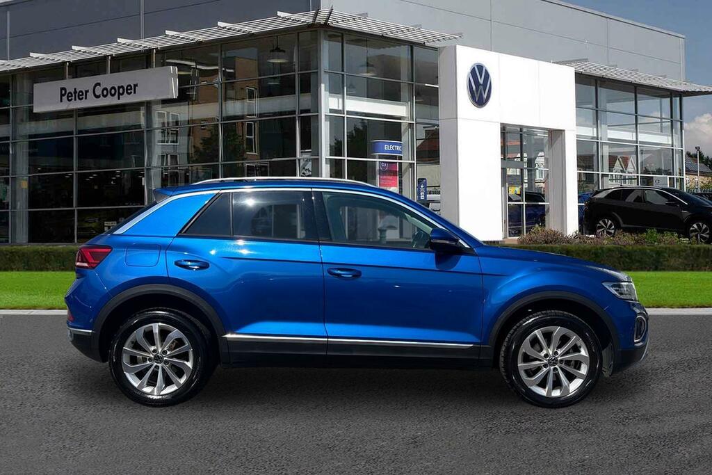 Volkswagen T-Roc 1.5 Tsi Style HY73UAU Blue #4