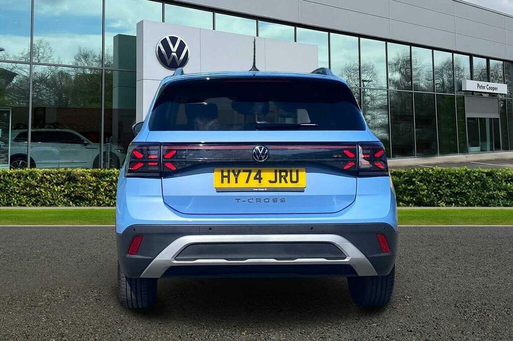 Volkswagen T-Cross Suv White #9