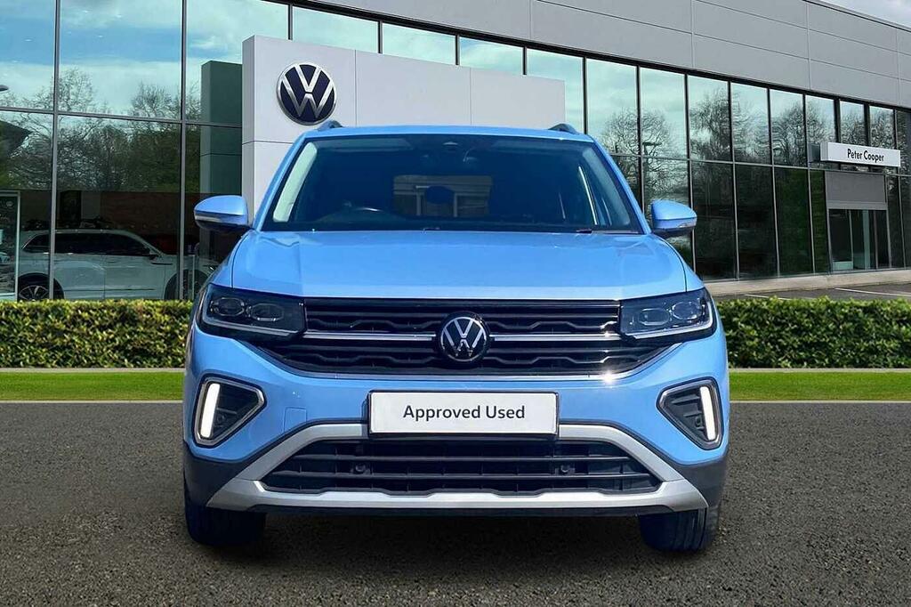 Volkswagen T-Cross Suv White #7