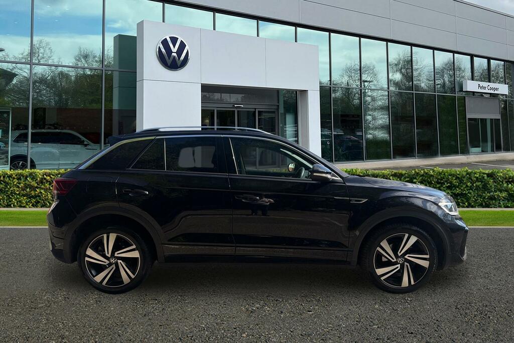 Volkswagen T-Roc 1.5 Tsi R-line Dsg Black #4