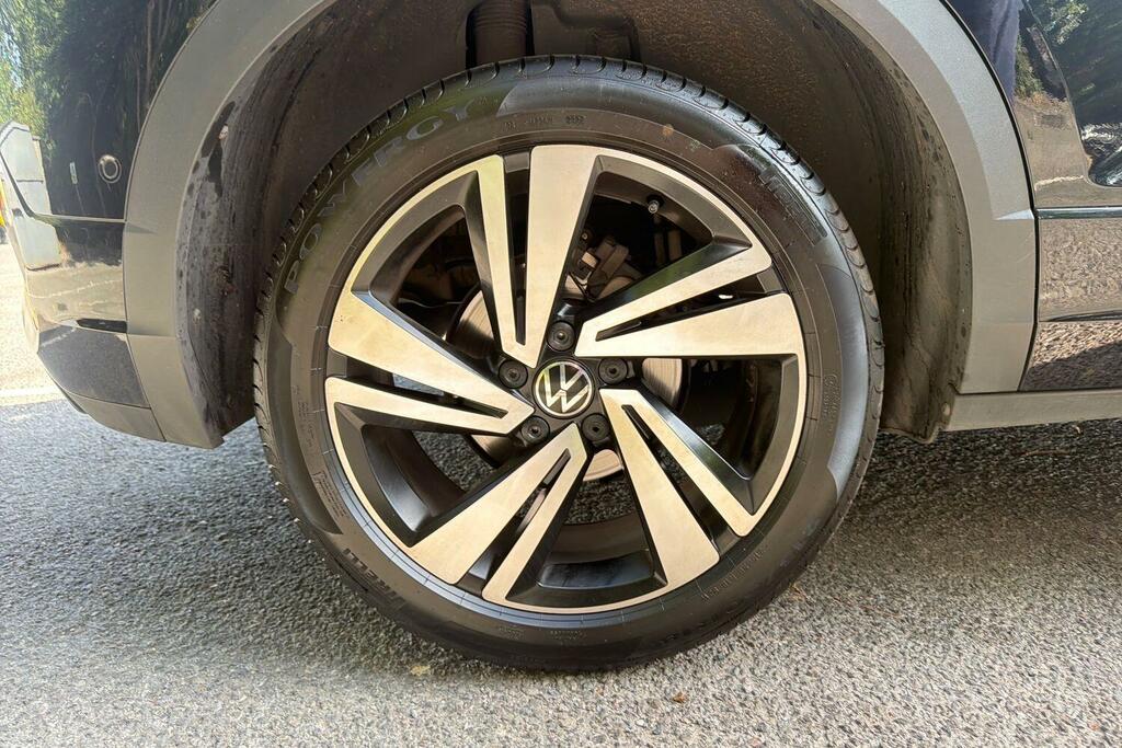 Volkswagen T-Roc 1.5 Tsi R-line Dsg Black #5