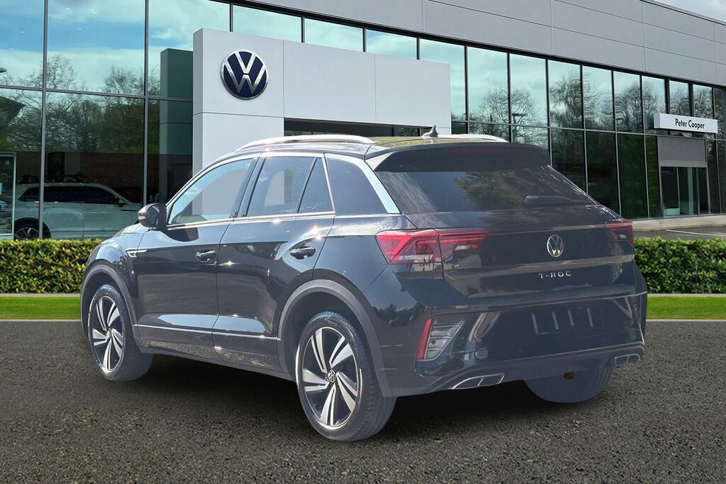 Volkswagen T-Roc 1.5 Tsi R-line Dsg Black #3