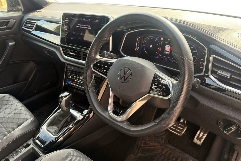 Volkswagen T-Roc 1.5 Tsi R-line Dsg Black #6