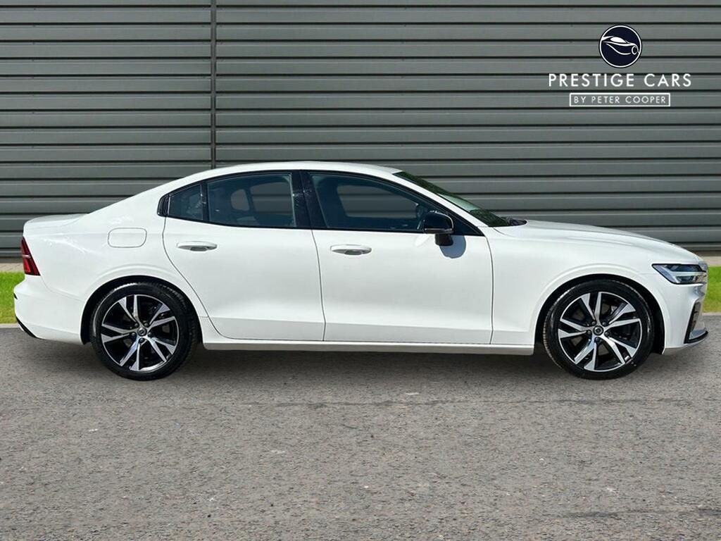 Volvo S60 2.0 B5 Mhev R-design Euro 6 Ss White #4