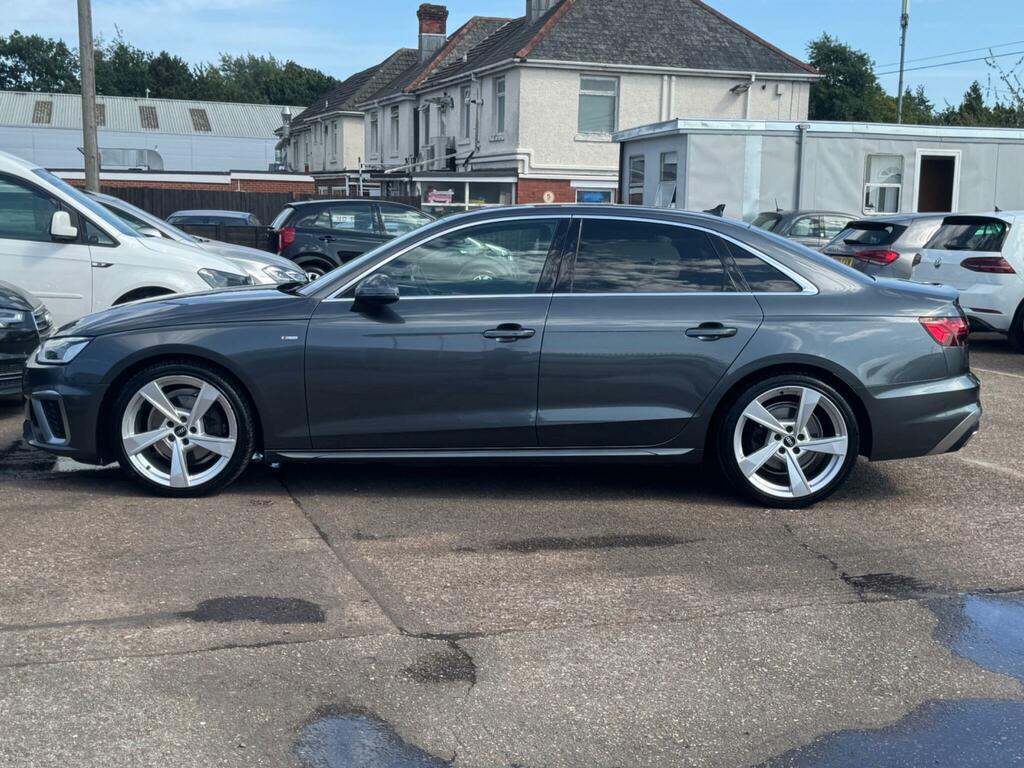 Audi A4 2.0 Tfsi 40 S Line S Tronic Euro 6 4-Door Blue #8