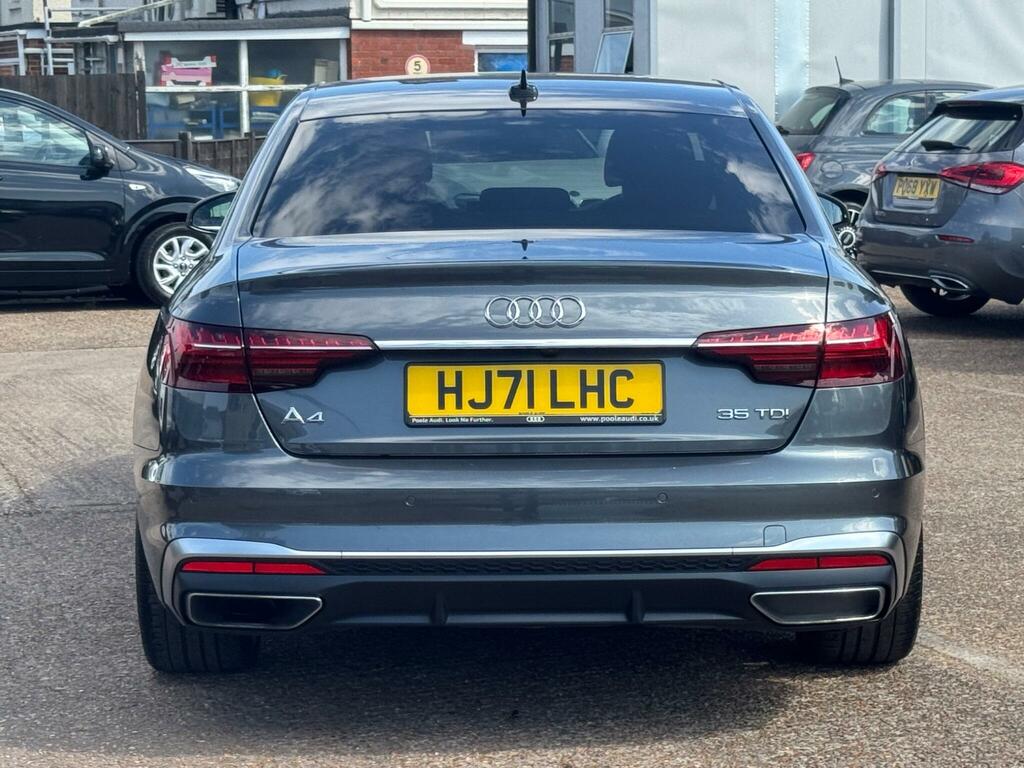 Audi A4 2.0 Tfsi 40 S Line S Tronic Euro 6 4-Door Blue #6