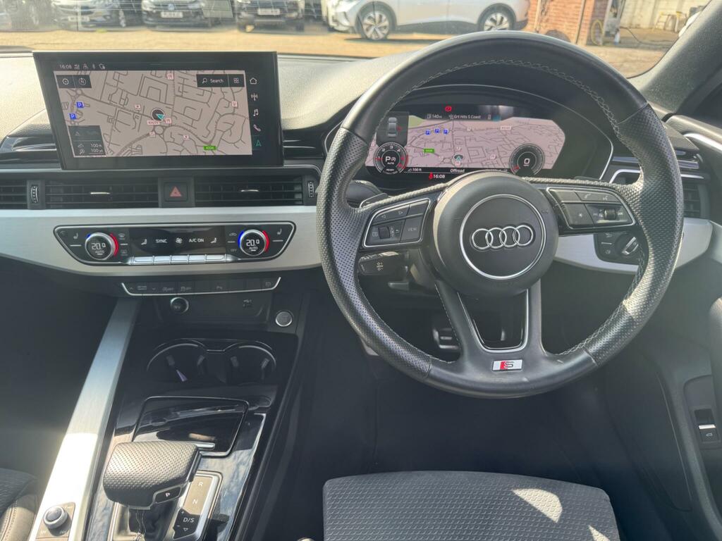 Audi A4 2.0 Tfsi 40 S Line S Tronic Euro 6 4-Door Blue #36
