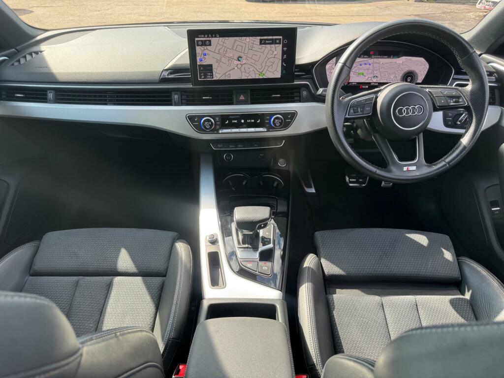 Audi A4 2.0 Tfsi 40 S Line S Tronic Euro 6 4-Door Blue #13