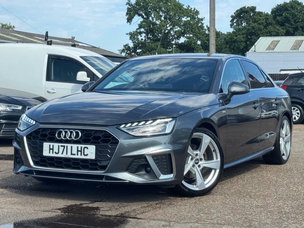 Audi A4 2.0 Tfsi 40 S Line S Tronic Euro 6 4-Door Blue #3