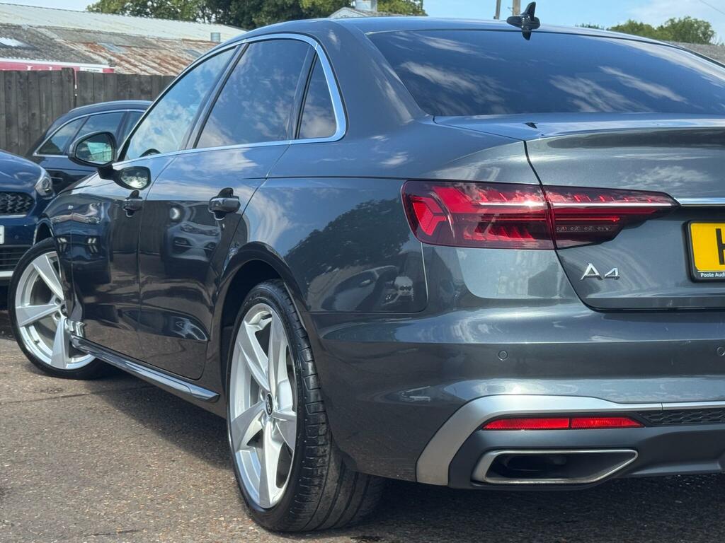 Audi A4 2.0 Tfsi 40 S Line S Tronic Euro 6 4-Door Blue #10
