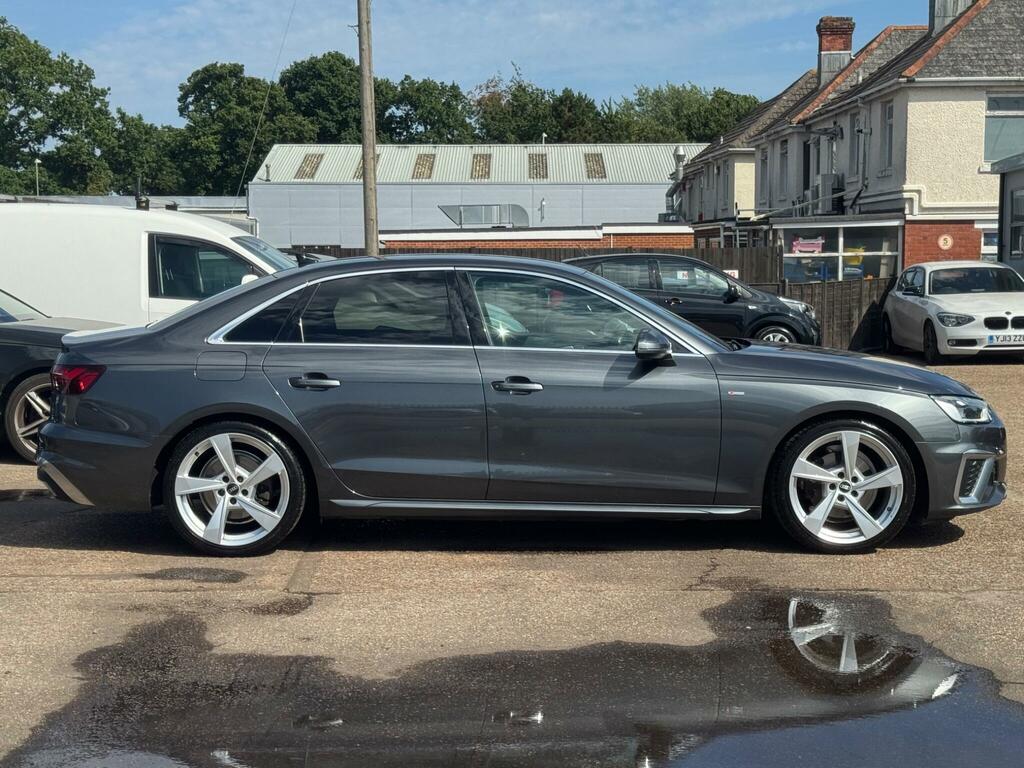 Audi A4 2.0 Tfsi 40 S Line S Tronic Euro 6 4-Door Blue #4