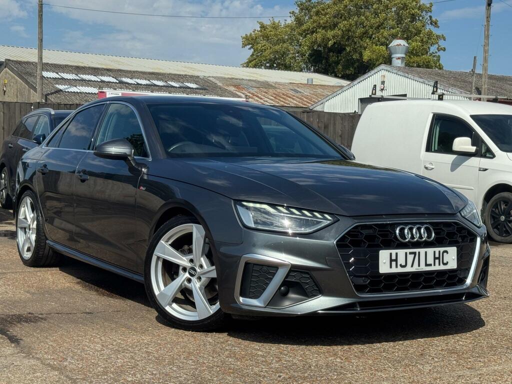 Audi A4 2.0 Tfsi 40 S Line S Tronic Euro 6 4-Door Blue #1