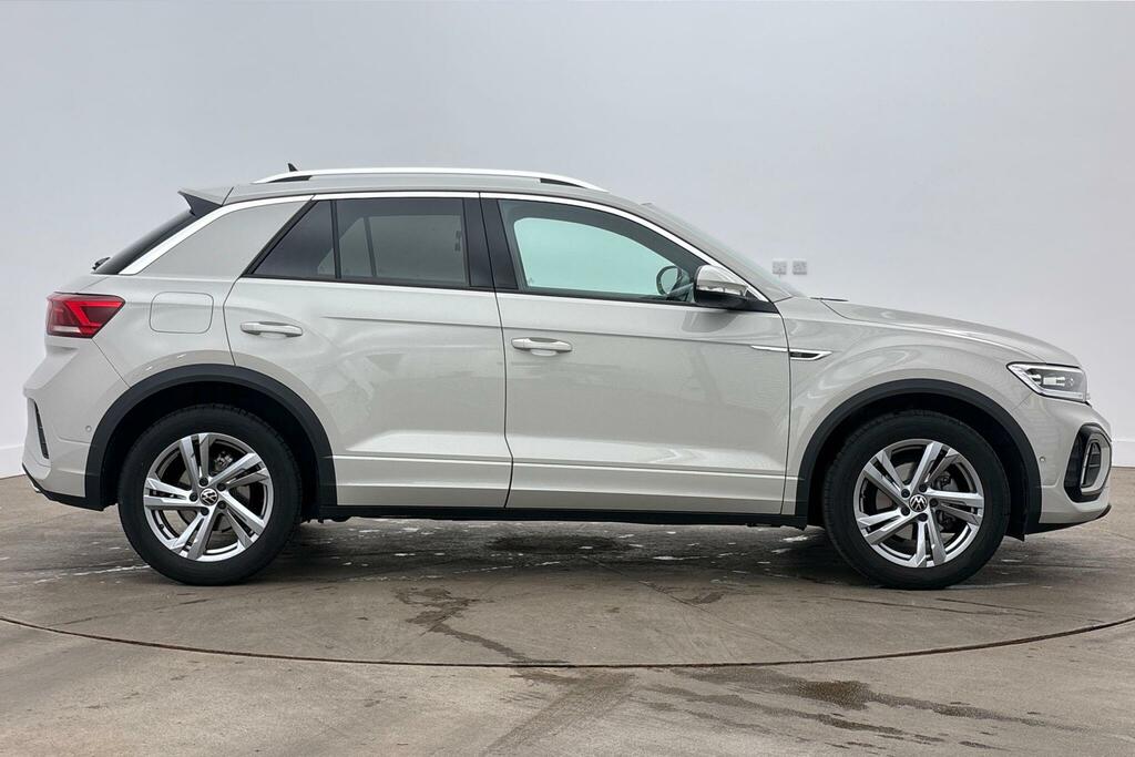 Volkswagen T-Roc 1.5 Tsi R-line Grey #4