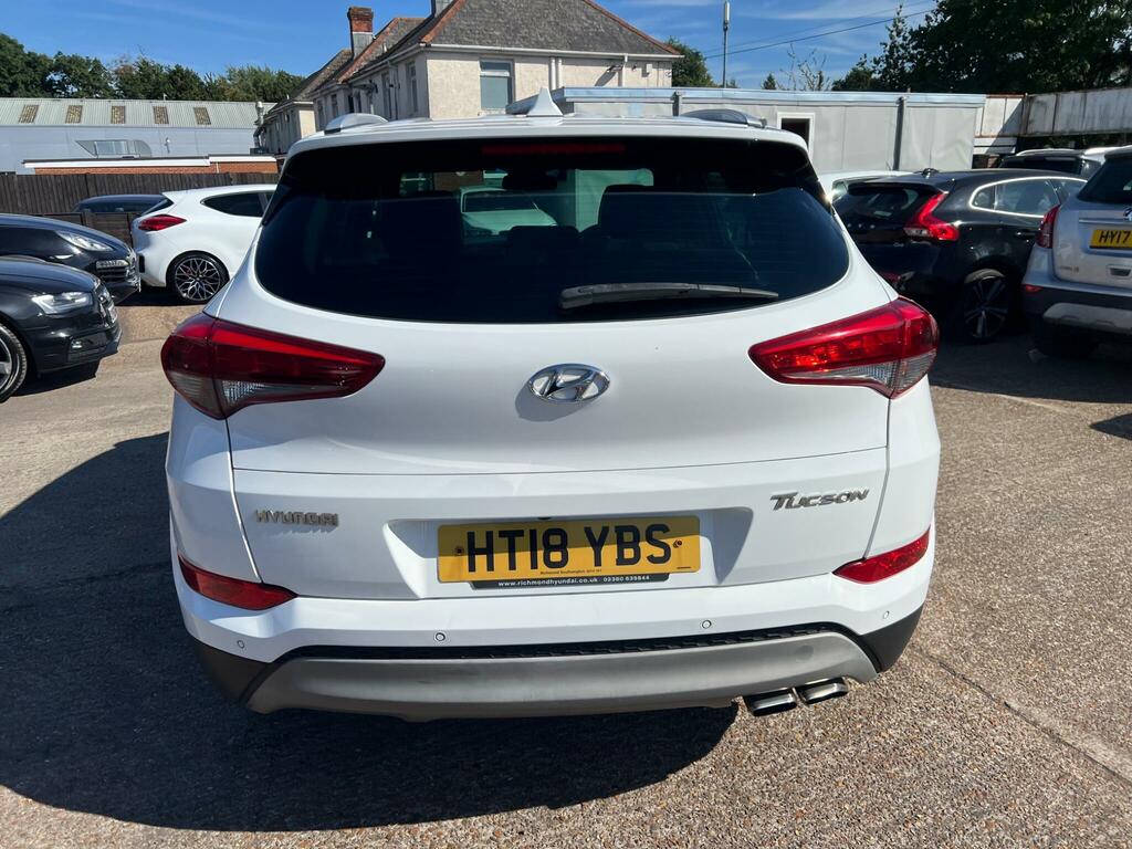 Hyundai Tucson 1.6 T-gdi Go Se Euro 6 White #6