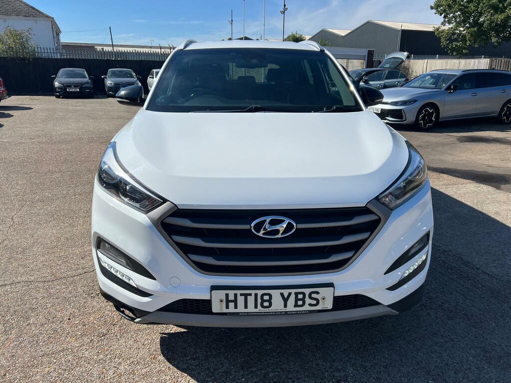 Hyundai Tucson 1.6 T-gdi Go Se Euro 6 White #2