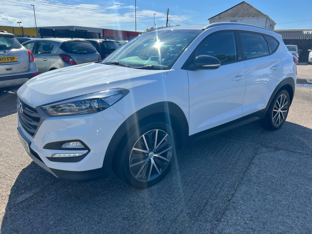Hyundai Tucson 1.6 T-gdi Go Se Euro 6 White #3