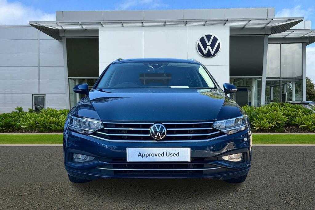 Volkswagen Passat Mk8 2.0Tdi 150Ps R-line Scr Dsg Estate Rear Ca Blue #7