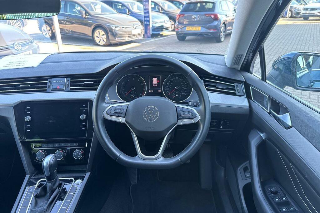 Volkswagen Passat Mk8 2.0Tdi 150Ps R-line Scr Dsg Estate Rear Ca Blue #13
