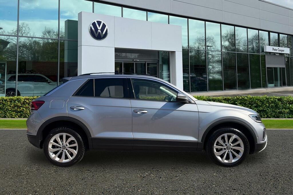 Volkswagen T-Roc 1.0 Tsi Match Silver #4